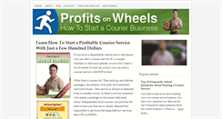 Desktop Screenshot of profitsonwheels.com